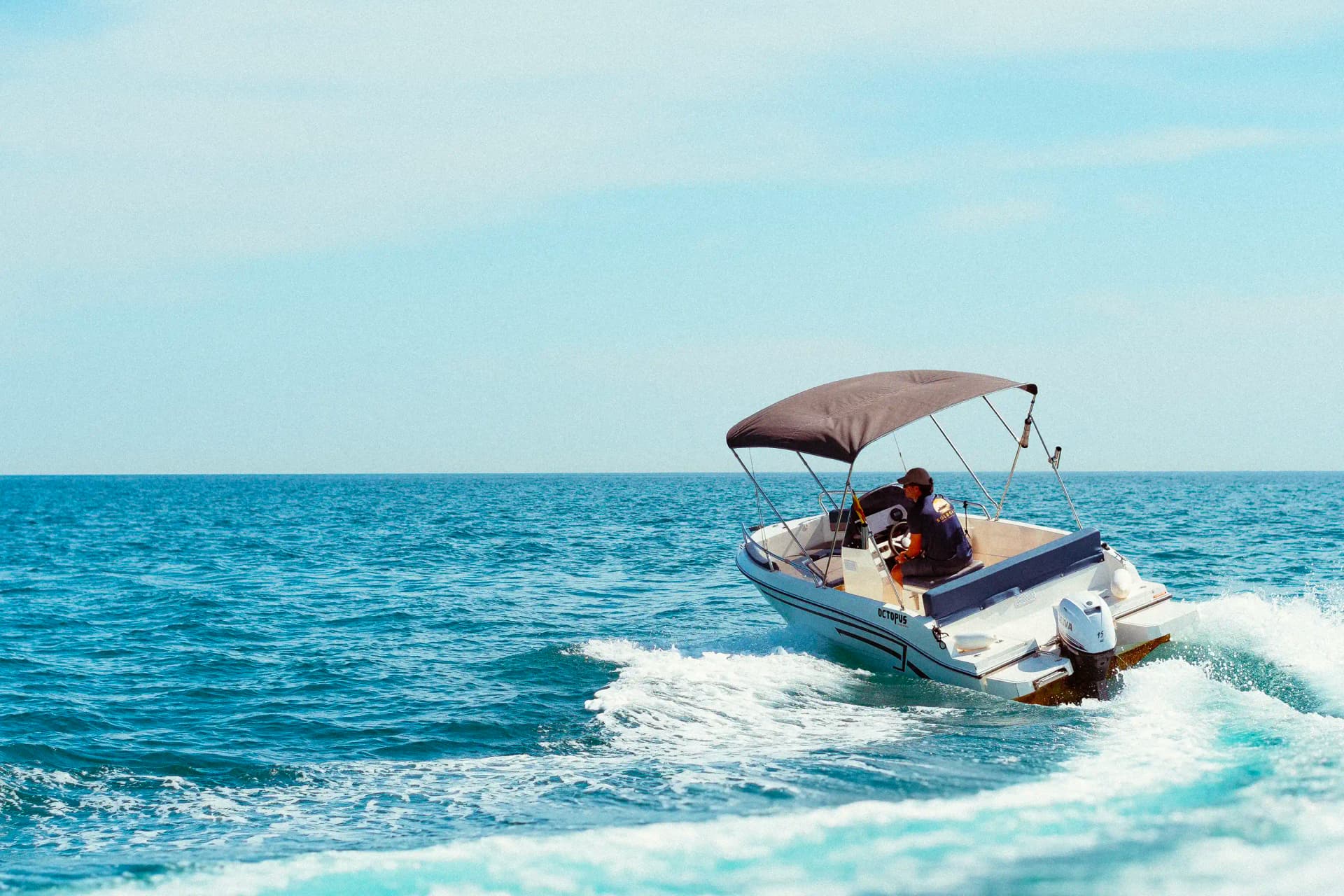 Boat sailing